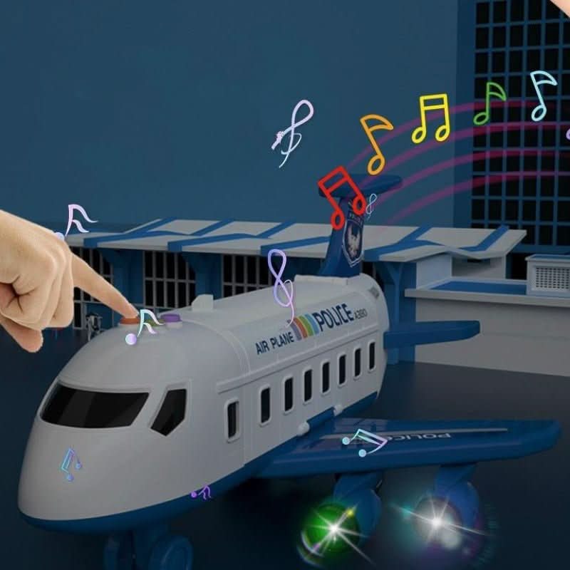 Maliben | Skyquest Adventure Airplay Set – Educational Airplane And Vehicle Toy For Children