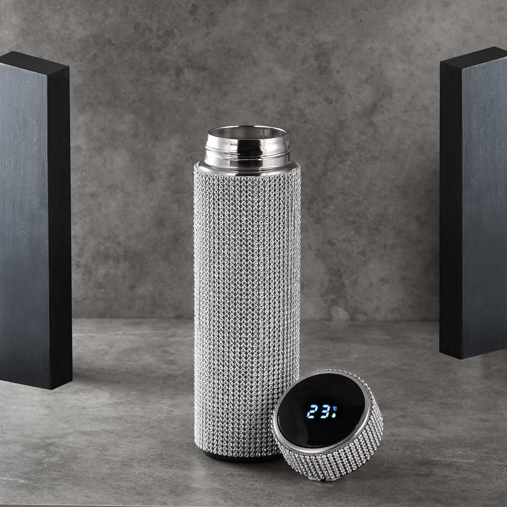 Maliben | Smart Bottle Thermos I Smart Temperature Display Zirconia Vacuum Bottle 500 ML
