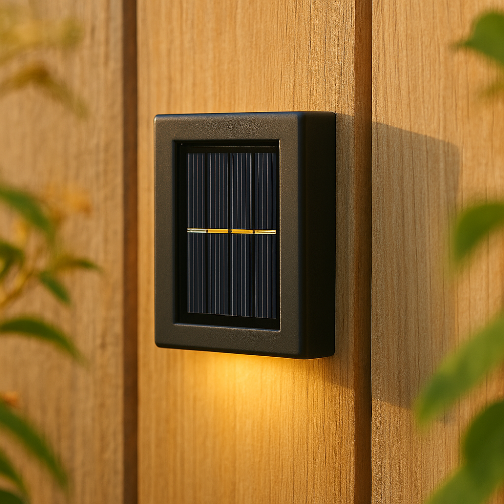Maliben | Solarglow Luxe Solar Wall Lamps – Wireless, Stylish & Ready For Sultry Evenings