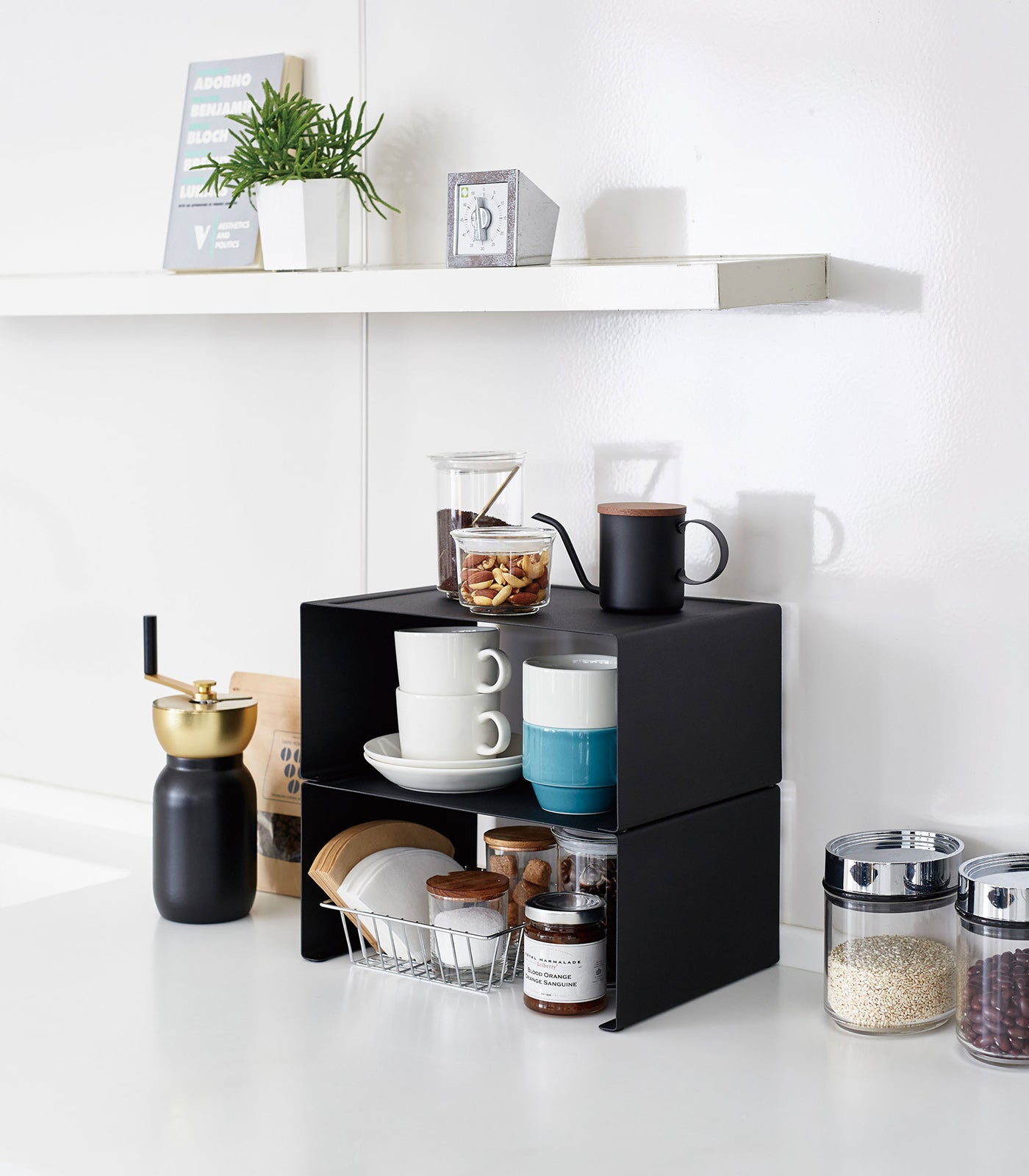 Maliben | Stackable Kitchen Shelf - Two Sizes - Steel