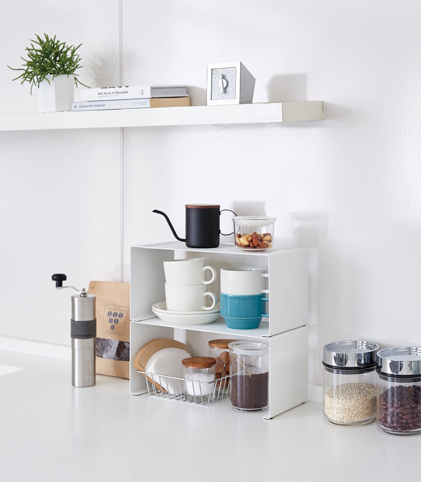 Maliben | Stackable Kitchen Shelf - Two Sizes - Steel