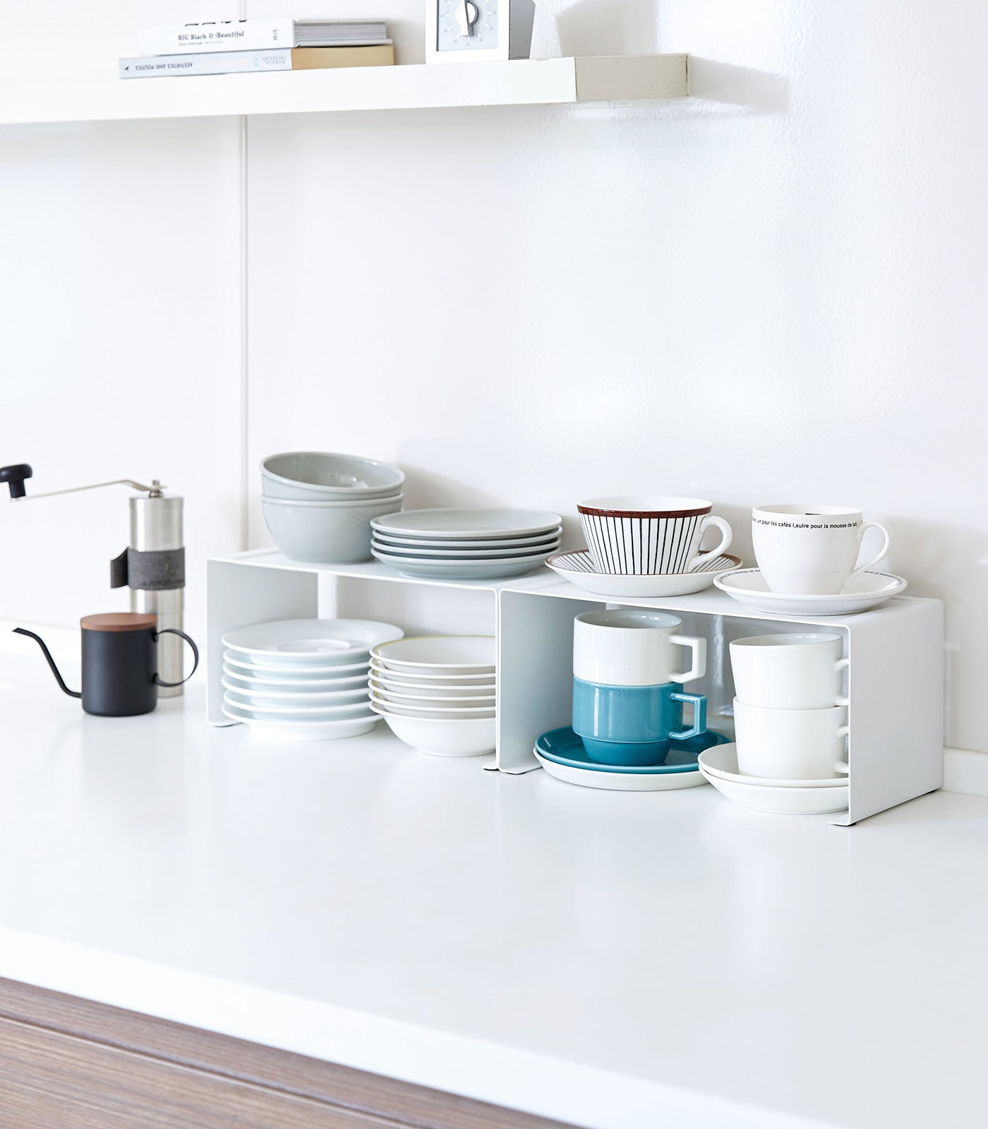 Maliben | Stackable Kitchen Shelf - Two Sizes - Steel