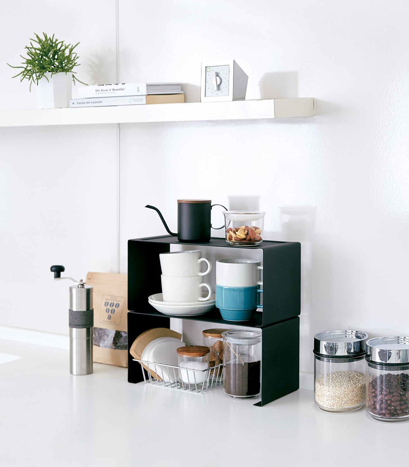Maliben | Stackable Kitchen Shelf - Two Sizes - Steel