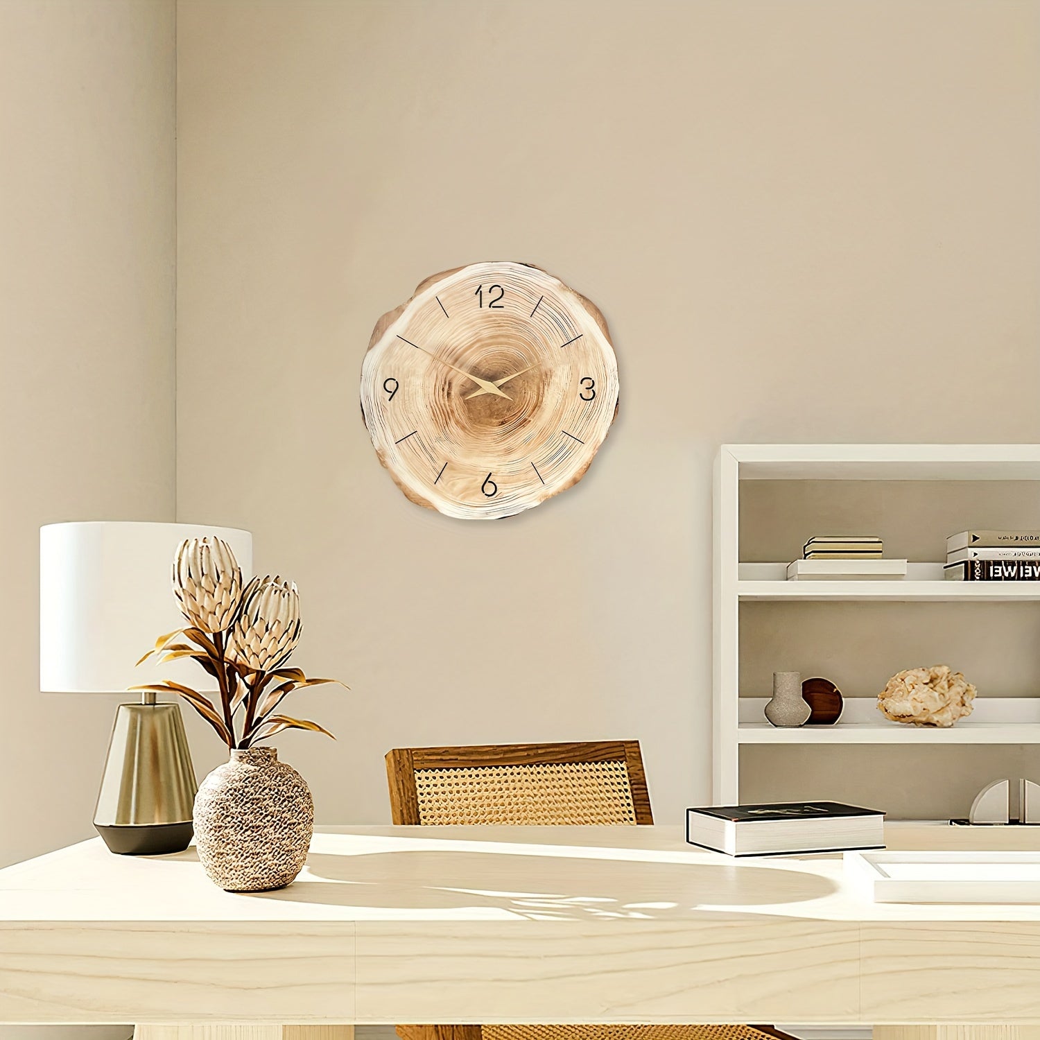 Maliben | Stylish Modern Wooden Wall Clock
