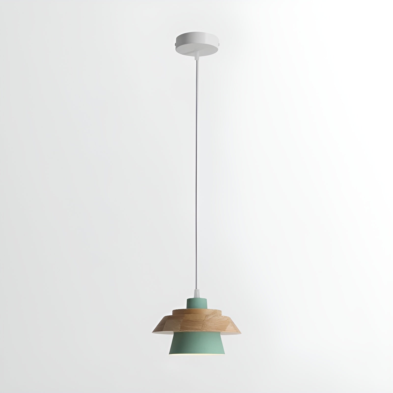 Maliben | Nordicmacaron Luxury Ceiling Lamp - Scandinavian Design With Wooden Finish