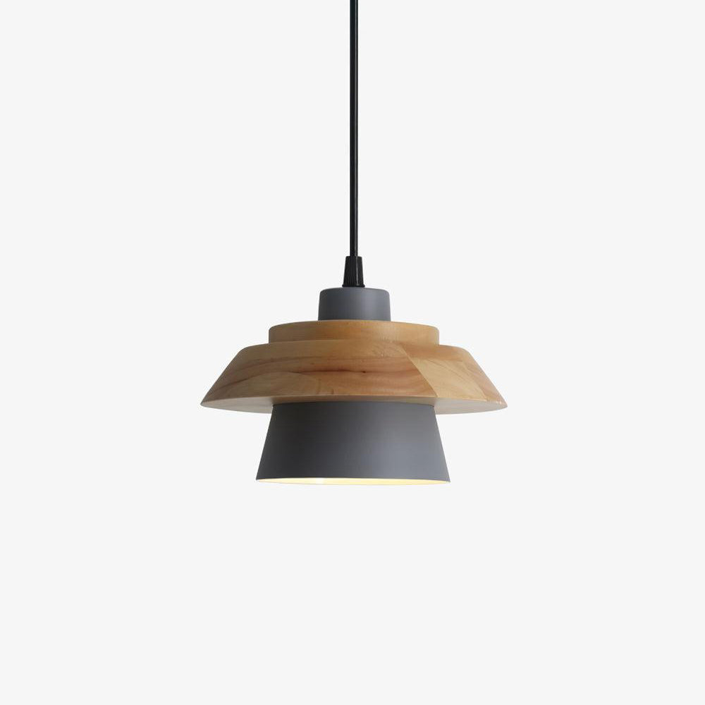 Maliben | Nordicmacaron Luxury Ceiling Lamp - Scandinavian Design With Wooden Finish