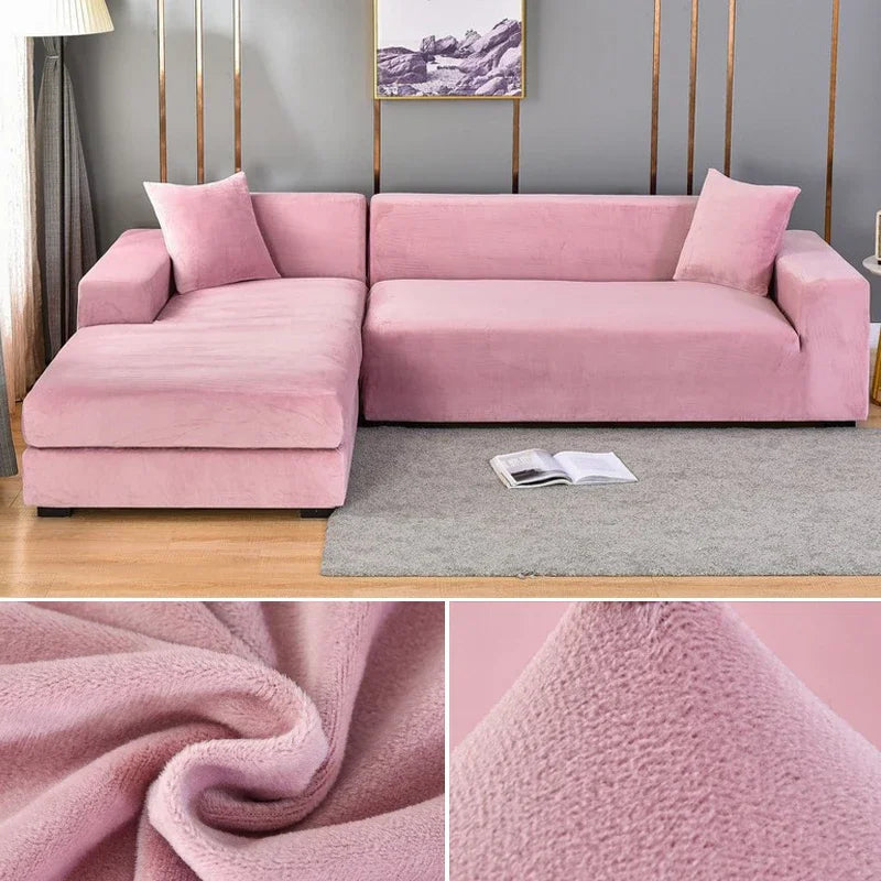 Maliben | Luxury Stretch-Velvet Sofa Cover – Stylish Protection for Any Sofa