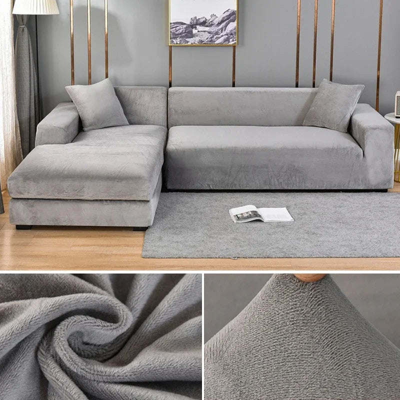 Maliben | Luxury Stretch-Velvet Sofa Cover – Stylish Protection for Any Sofa
