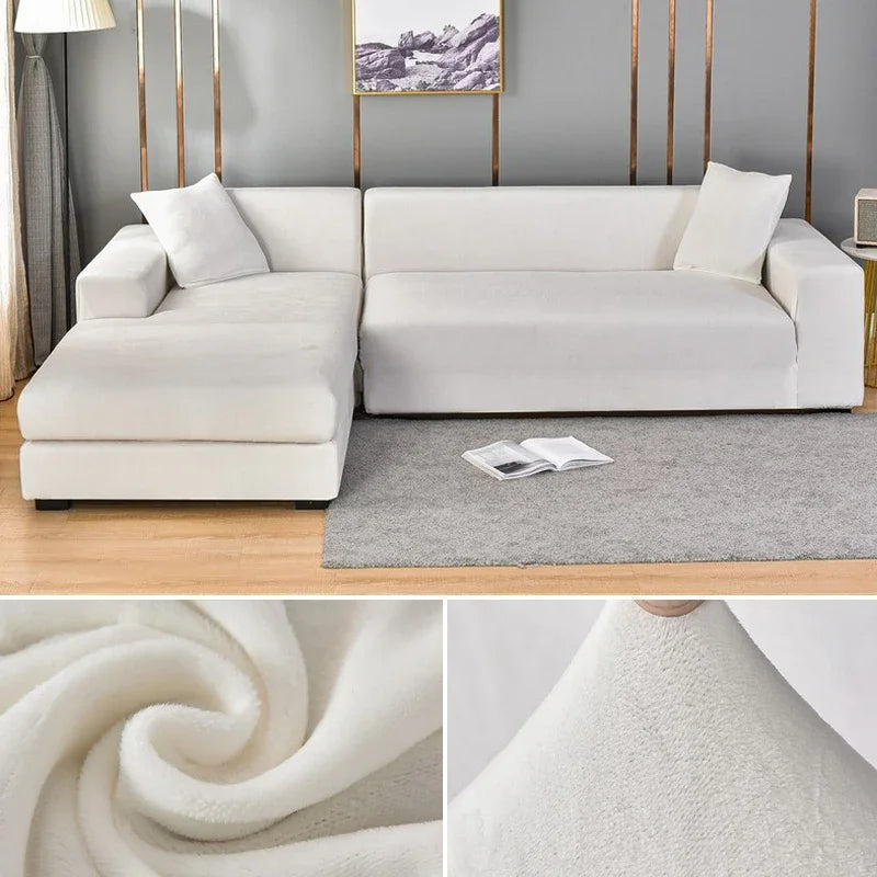 Maliben | Luxury Stretch-Velvet Sofa Cover – Stylish Protection for Any Sofa