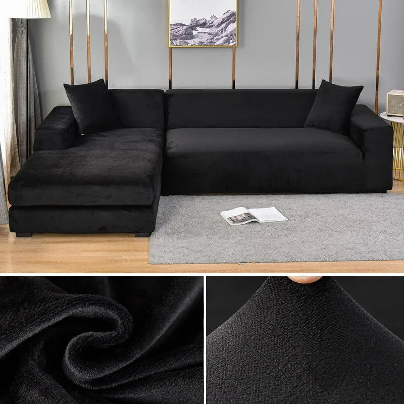 Maliben | Luxury Stretch-Velvet Sofa Cover – Stylish Protection for Any Sofa
