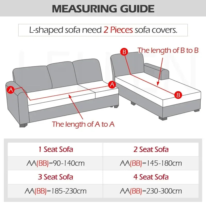 Maliben | Luxury Stretch-Velvet Sofa Cover – Stylish Protection for Any Sofa