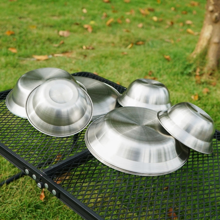 Maliben 16 Pcs / Set Cls Outdoor Stainless Steel Tableware Portable Camping Dinner...
