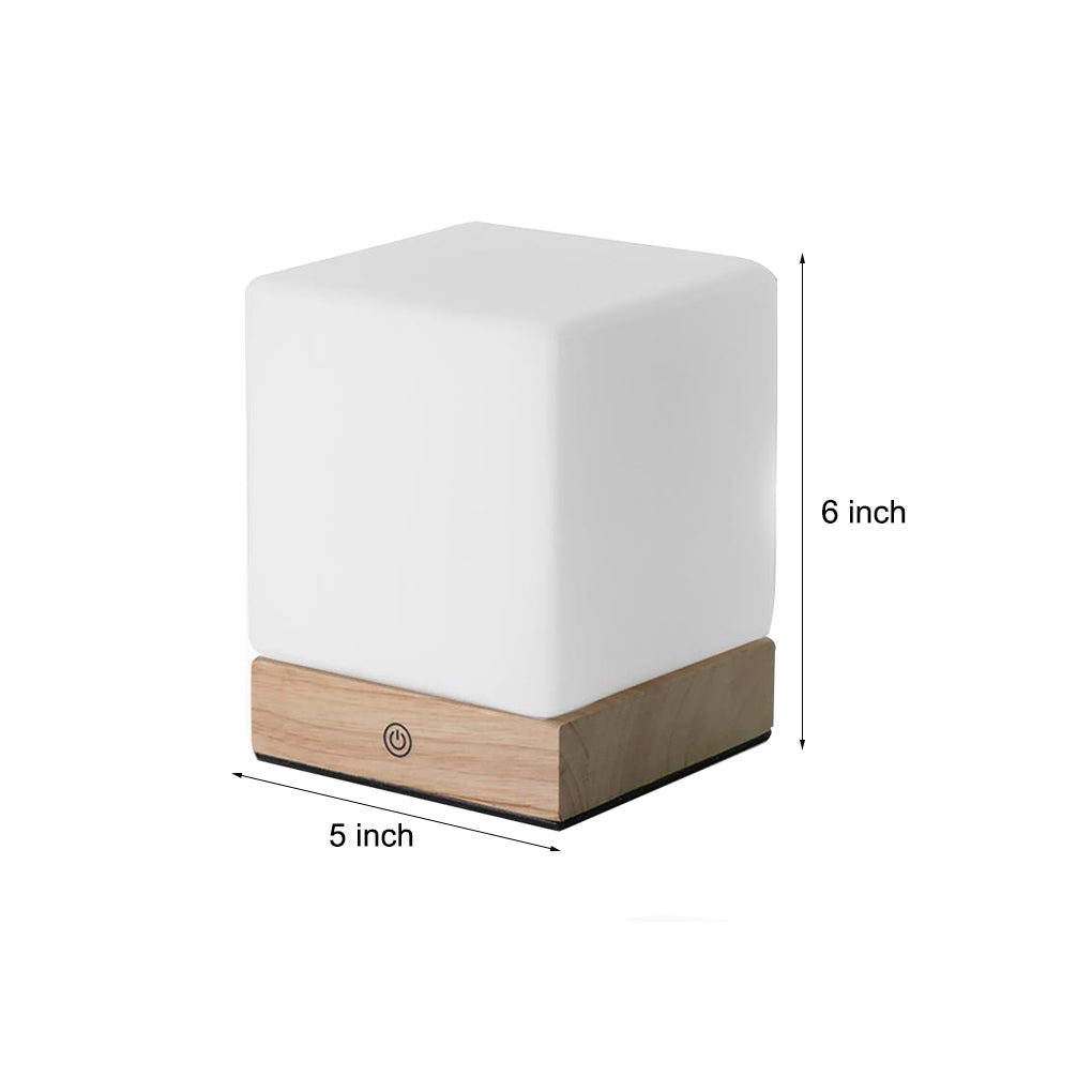 Maliben | Glowcube Wireless Led Table Lamp – Modern And Energy Efficient