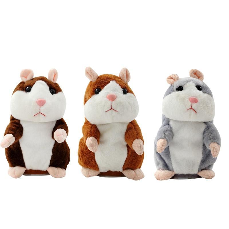 Maliben | #1 Best Talking Hamster Cheeky Repeating Cute Plush Toy Christmas Gift