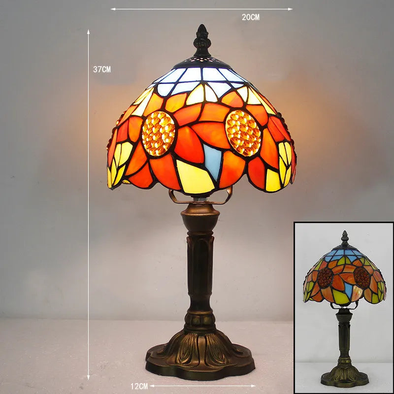 Maliben | Luminara Éclat - Tiffany Desk Table Lamp
