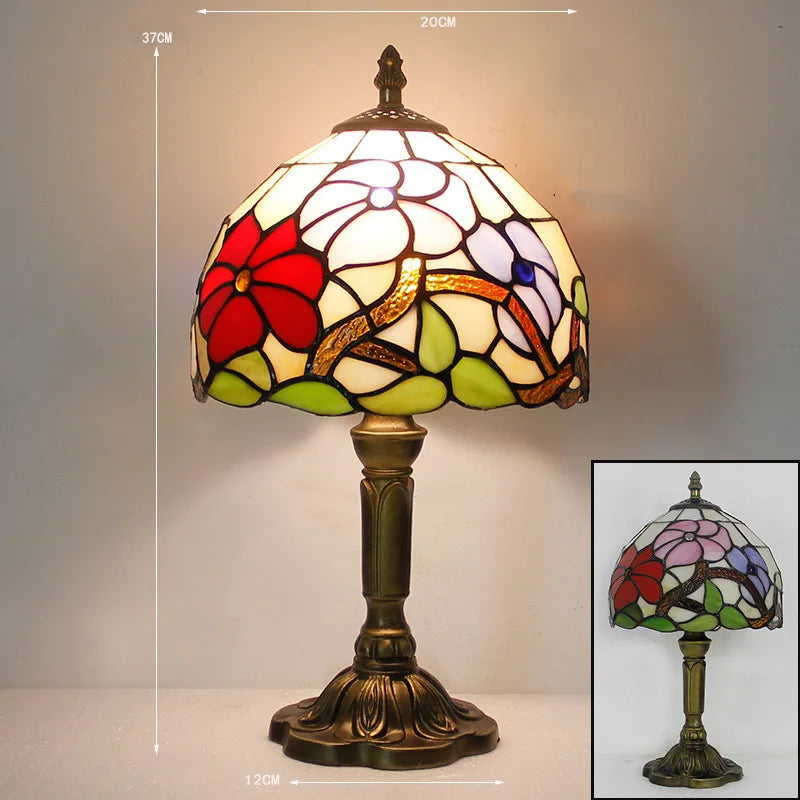 Maliben | Luminara Éclat - Tiffany Desk Table Lamp