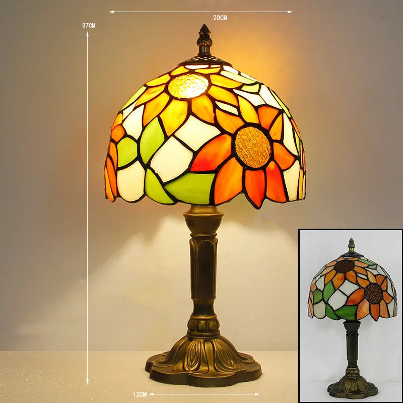 Maliben | Luminara Éclat - Tiffany Desk Table Lamp