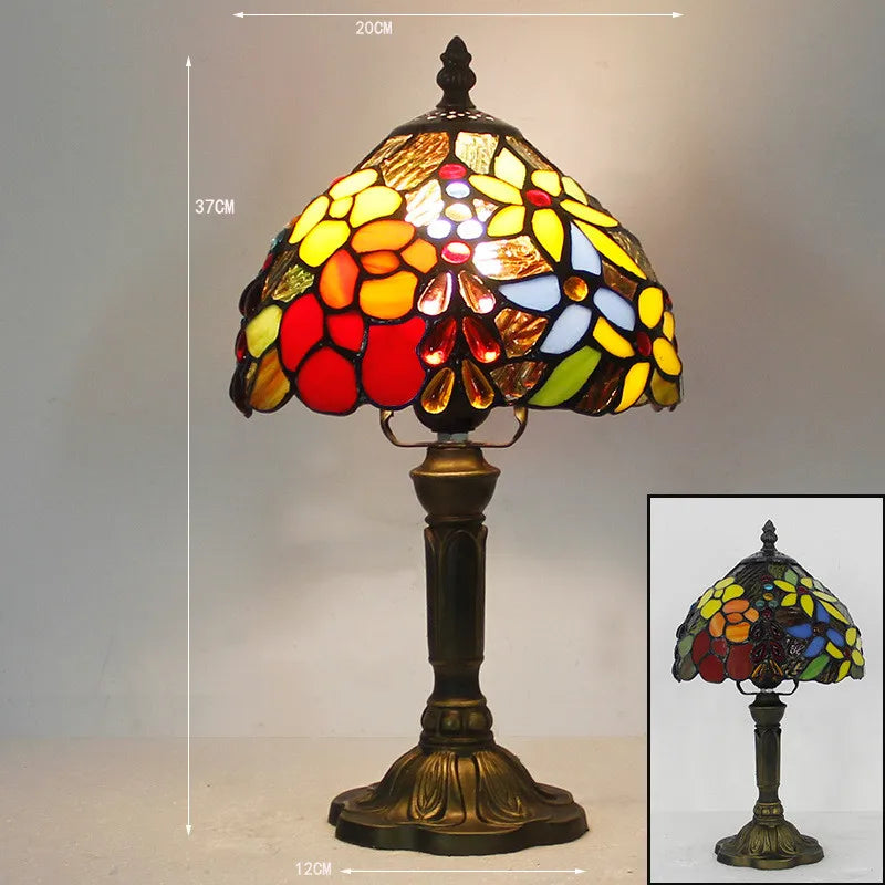 Maliben | Luminara Éclat - Tiffany Desk Table Lamp