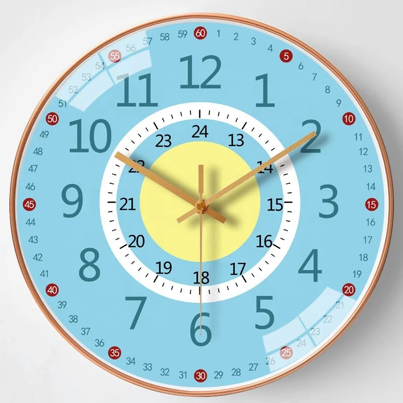 Maliben | Timemate Wall Clock | Child-Friendly, 20 Cm, For Children 2+ – Make Mornings Independent And Calm