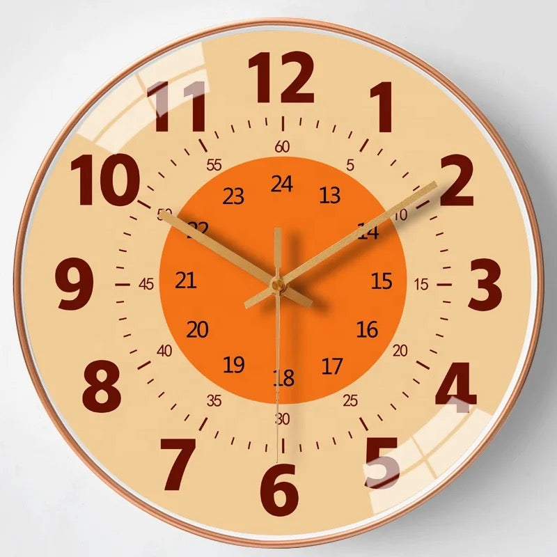 Maliben | Timemate Wall Clock | Child-Friendly, 20 Cm, For Children 2+ – Make Mornings Independent And Calm
