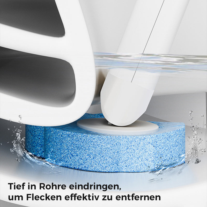 Maliben | Antibacterial Disposable Toilet Brush With Hygienic Sponge Head And Holder