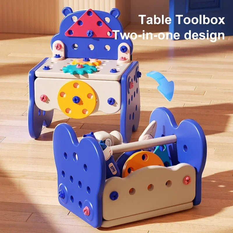 Maliben | Toolmaster | Kids Tool Box | Creative 3-In-1 Playset