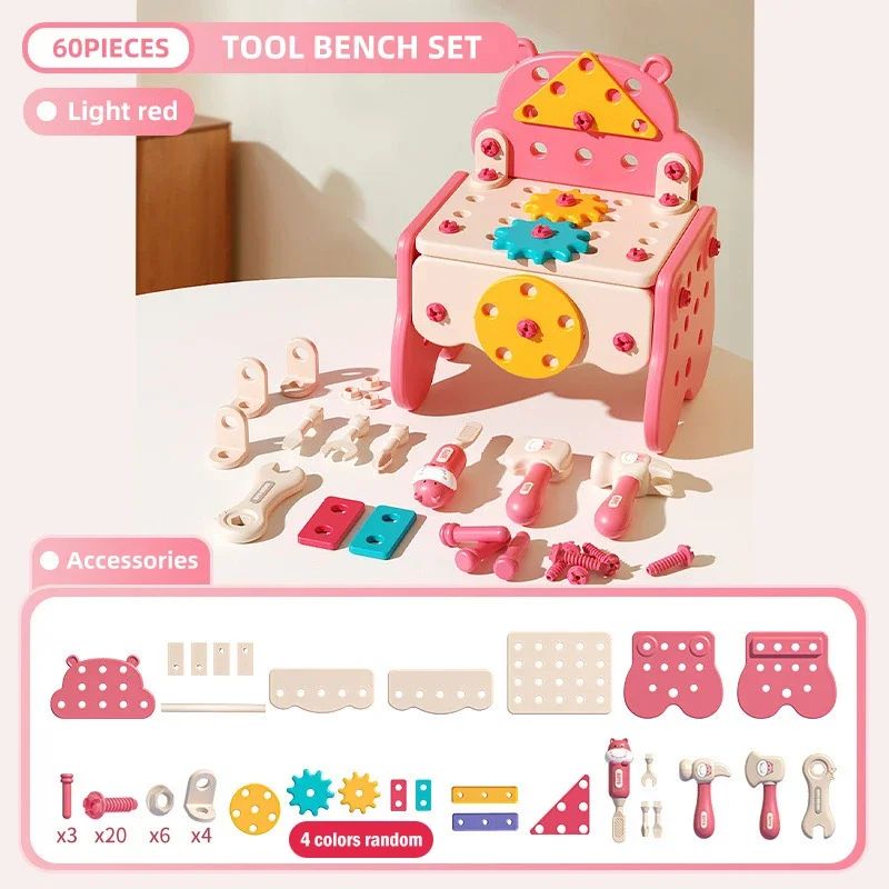 Maliben | Toolmaster | Kids Tool Box | Creative 3-In-1 Playset