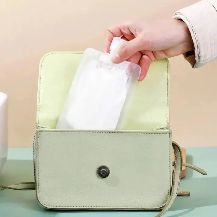 Maliben Travel Pouches — 10-Piece Leak-Proof Toiletry Bottle Set