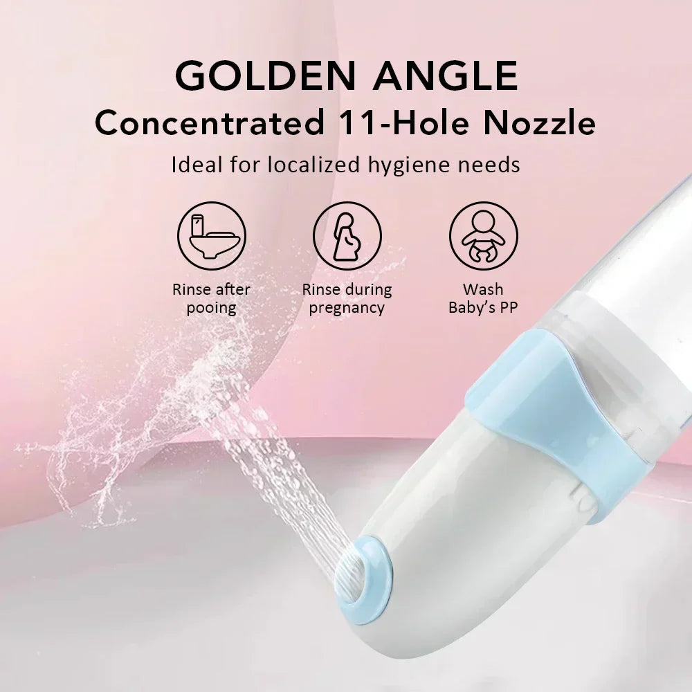 Maliben | Aquareis Portable Travel Bidet – Rechargeable Hygiene Cleaner With Two Water Pressure Levels