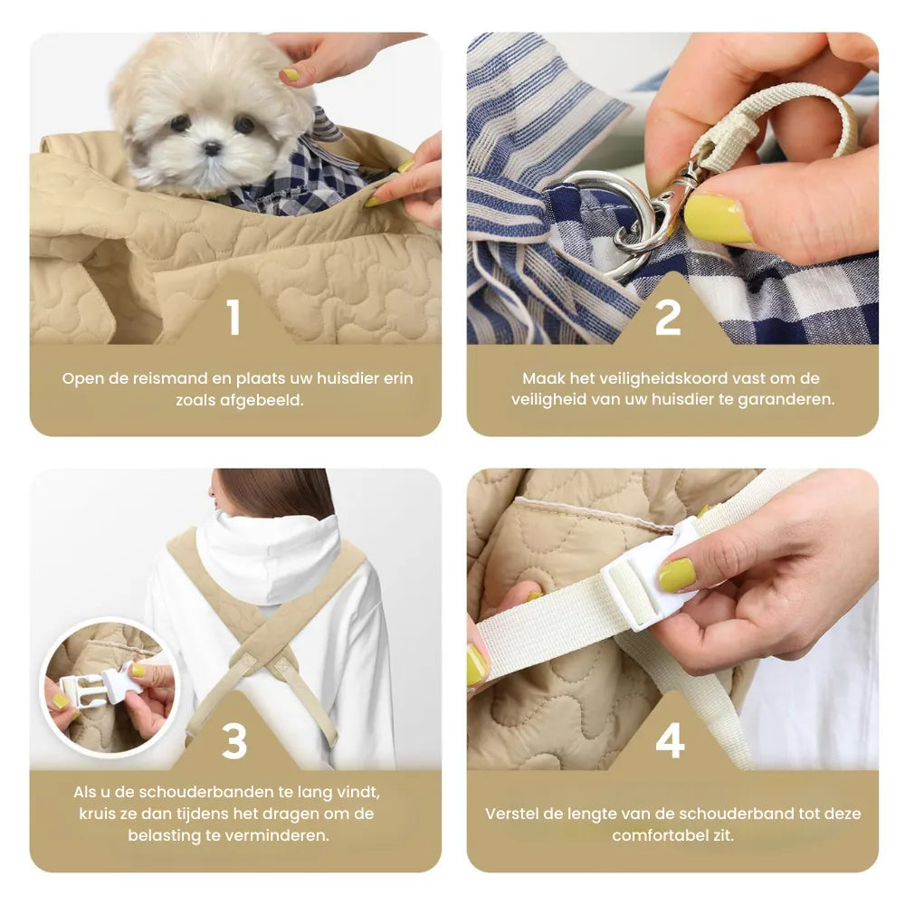 Maliben | Roverrug Xl Dog Carrier – Waterproof, Lightweight And Ergonomic Design