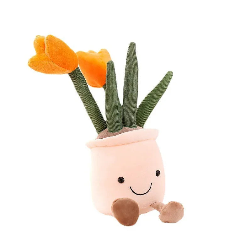 Maliben | Cheerful Flowers Cuddle Figure