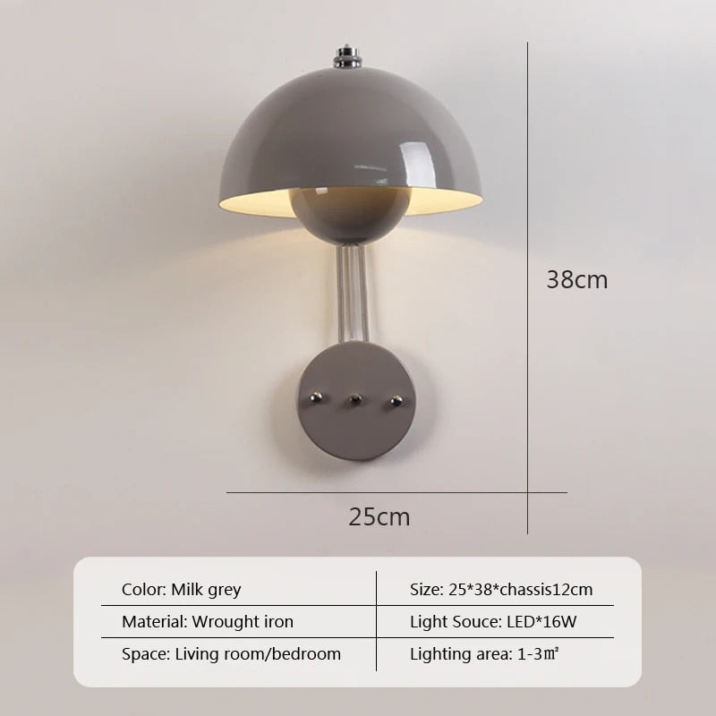 Maliben | Shroomlite Wall Lamp - Creative Lighting For Modern Interior