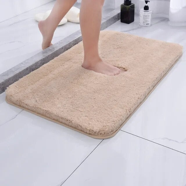 Maliben | Ultra Soft Bath Mat From Microfiber Non-Slip Quick-Drying Size