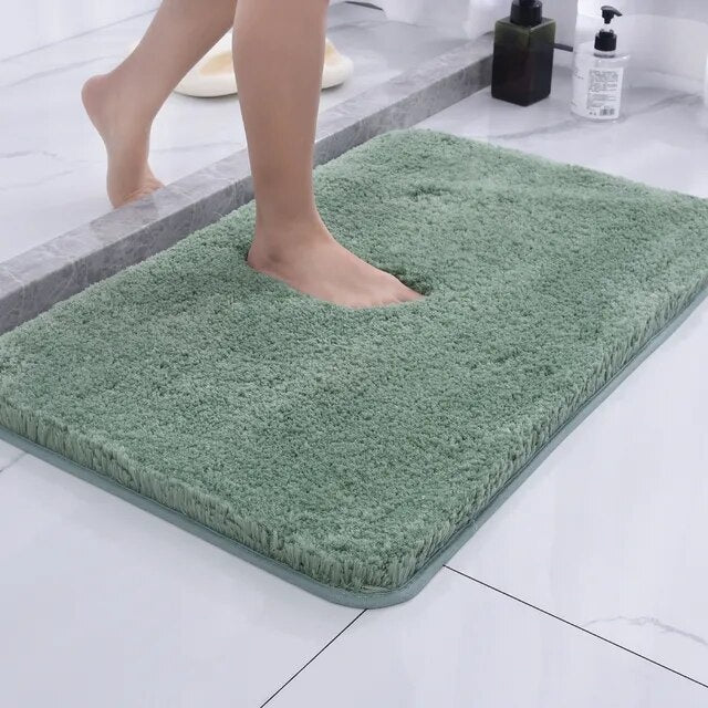 Maliben | Ultra Soft Bath Mat From Microfiber Non-Slip Quick-Drying Size