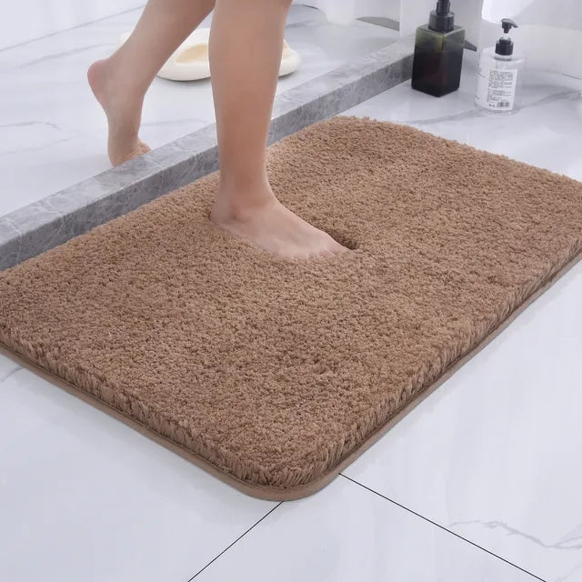 Maliben | Ultra Soft Bath Mat From Microfiber Non-Slip Quick-Drying Size