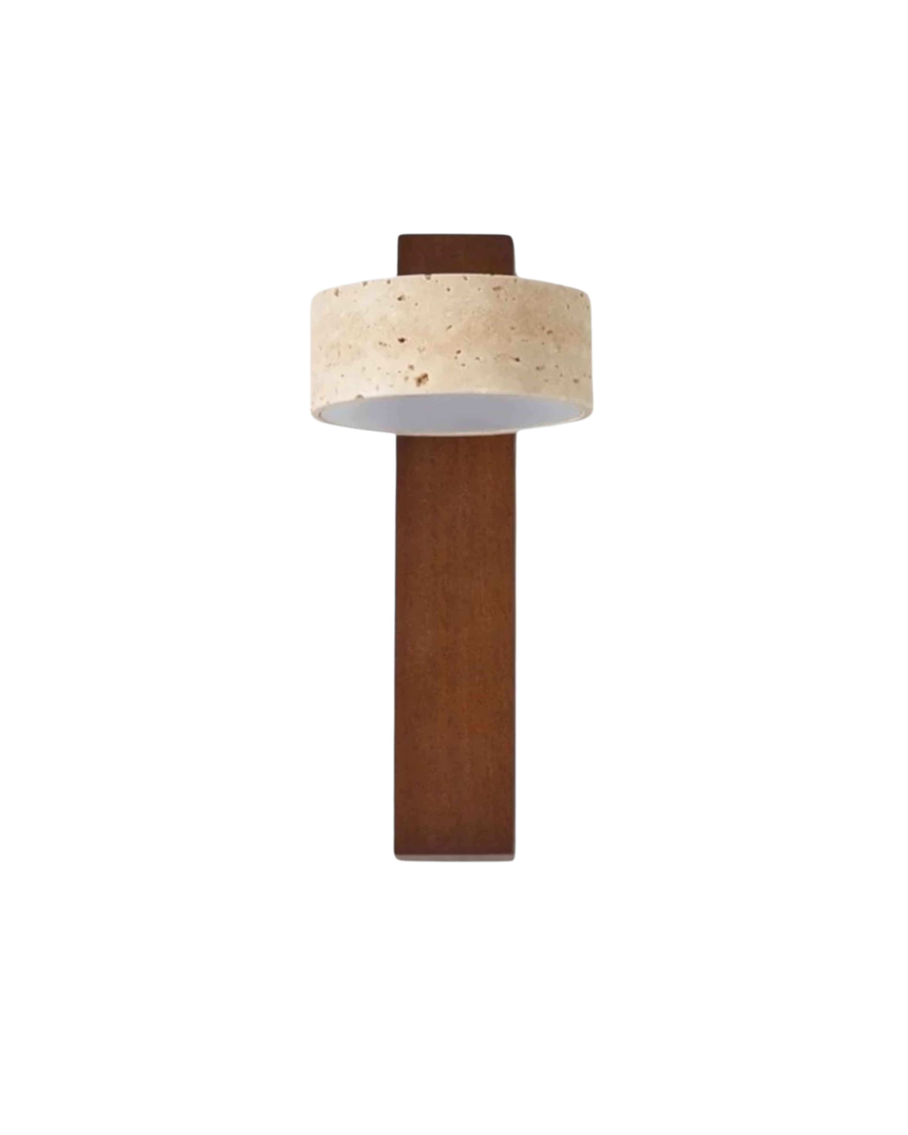 Maliben | Wall Lamp Made Of TravertIne Natural Stone in Modern Design
