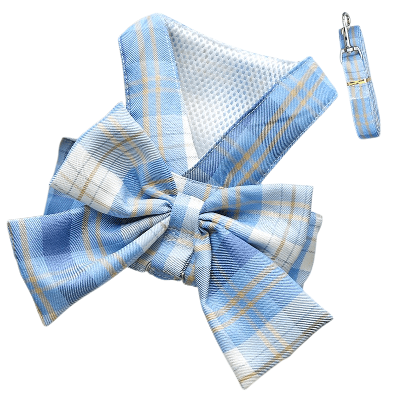 Maliben | Adjustable Dog Harness with Elegant Bow for Stylish Walks