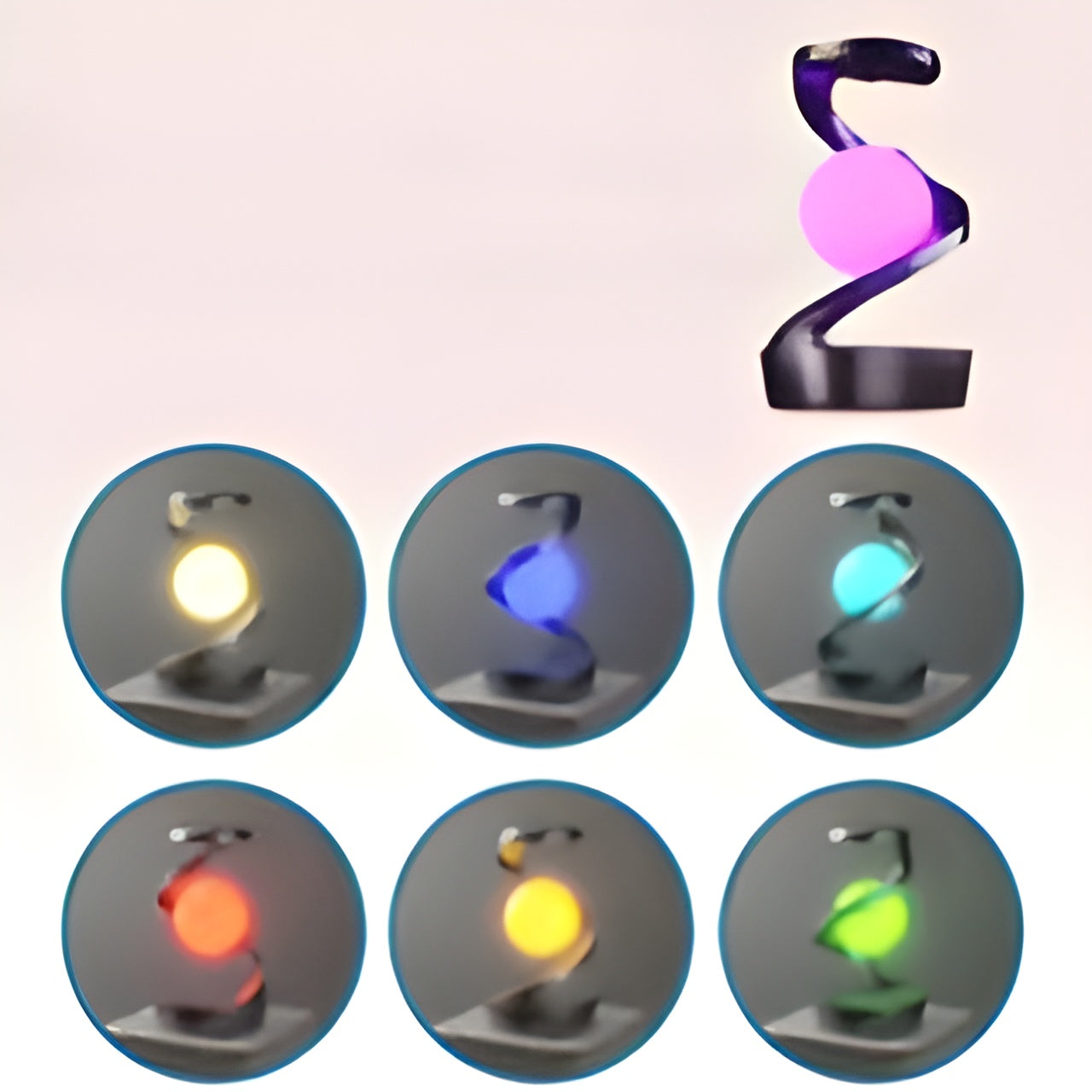 Maliben | Rotating Floating Table Lamp | Floatlight