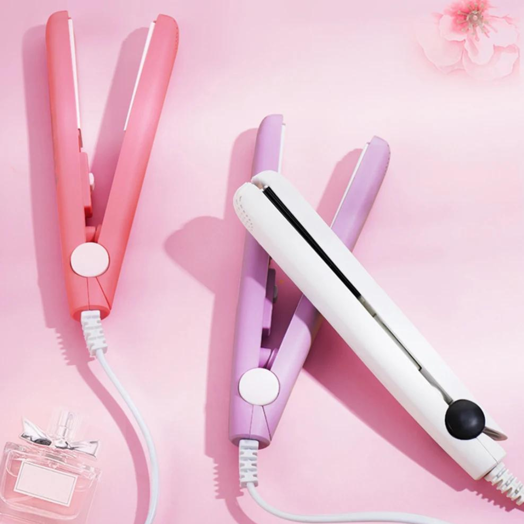 Maliben MiniCurler Ceramic Mini Curling Iron & Straightener