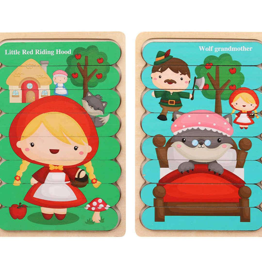 Maliben | Montessori Wooden Puzzle
