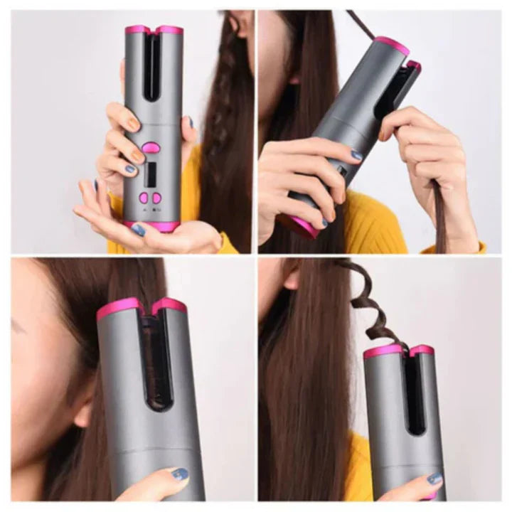 Maliben | Perfectcurl Automatic Curling Styler | Cordless And Rechargeable For Perfect Curls