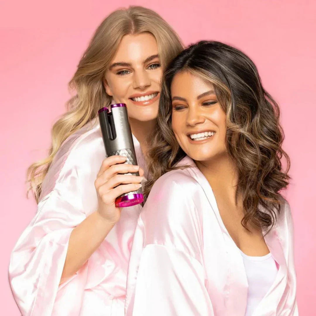 Maliben | Perfectcurl Automatic Curling Styler | Cordless And Rechargeable For Perfect Curls