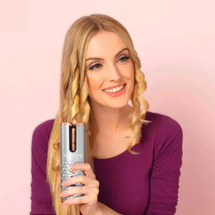 Maliben | Perfectcurl Automatic Curling Styler | Cordless And Rechargeable For Perfect Curls