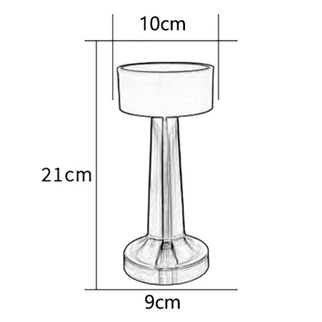 Maliben | Eindhoven Frances Retro Bar Table Lamp