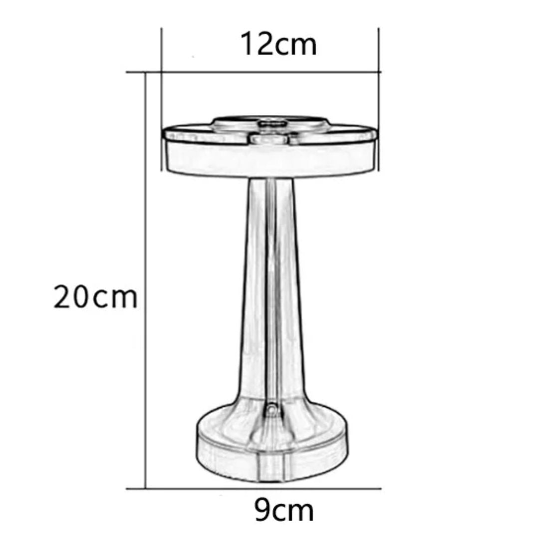 Maliben | Eindhoven Frances Retro Bar Table Lamp