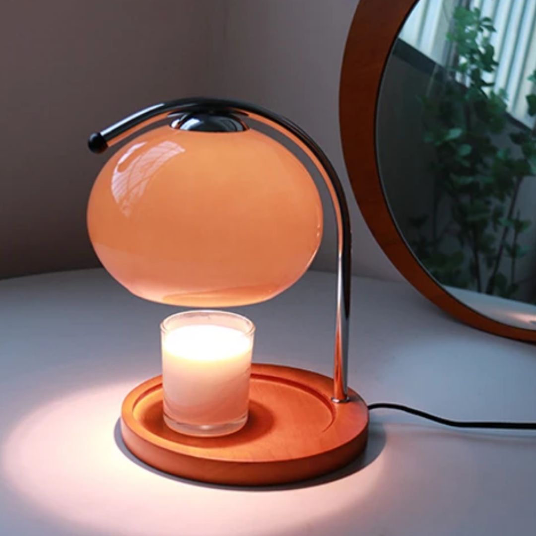 Maliben | Eindhoven Alyssa Retro Glass Table Lamp