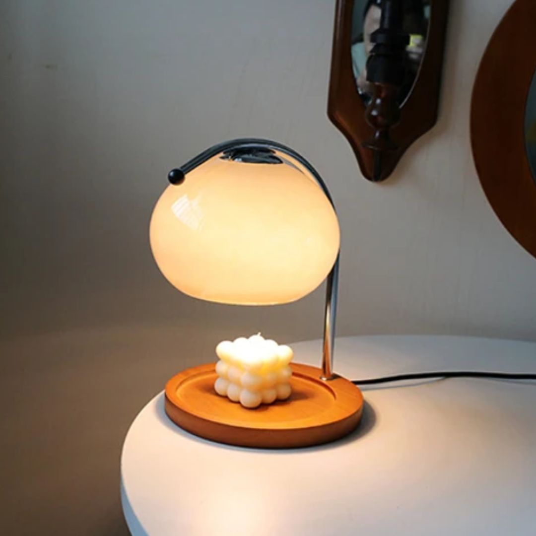 Maliben | Eindhoven Alyssa Retro Glass Table Lamp