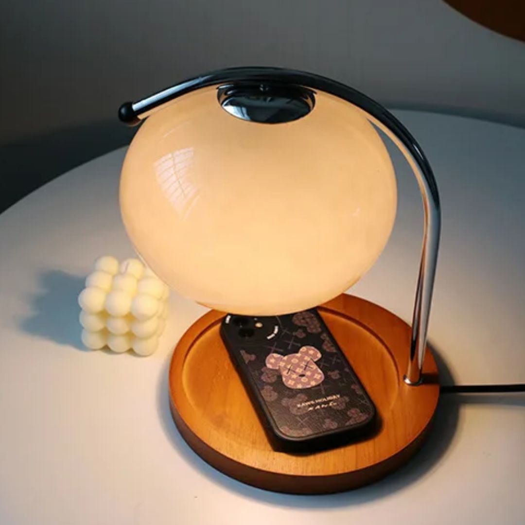 Maliben | Eindhoven Alyssa Retro Glass Table Lamp