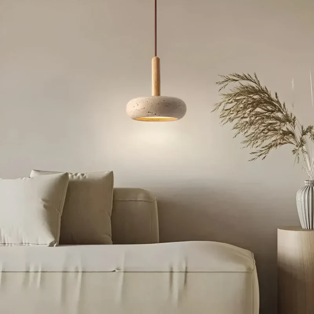 Maliben | Led Retro Japanese Ceiling Lamp - Tranquilhalo