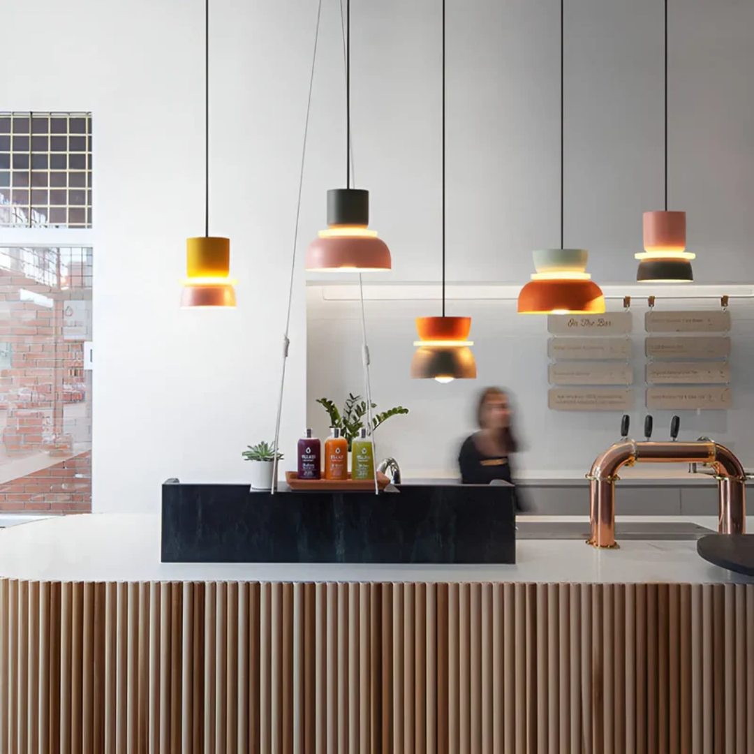Maliben | Colorful And Trendy Macaron Led Pendant Lamp - Vividglow